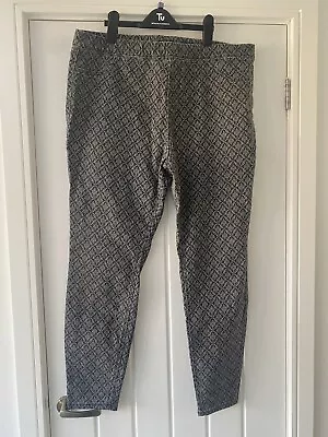 TU Paisley Jean Denim Jeggings Size 18 BNWOT Stretch Ladies Trousers • £9.99