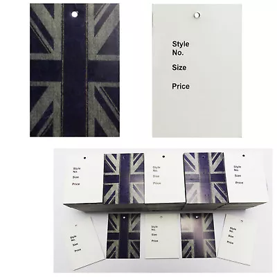 £4.59 • Buy Unstrung Union Jack Designer Tickets For Tagging Clothes  Prices,style,size
