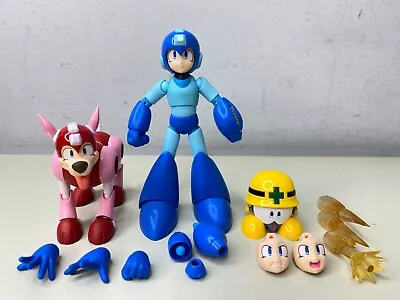 D-Arts Mega Man ROCKMAN RUSH & MET Loose Action Figure Bandai • $109.28