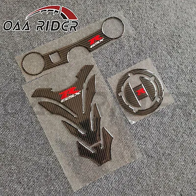 Tank Pad Cover Triple Clamp Sticker Decal For GSXR 600 750 04-05 GSXR 1000 03-04 • $21.84