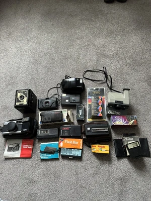 £39.88 • Buy Job Lot Of Old Vintage Film, Digital  Cameras