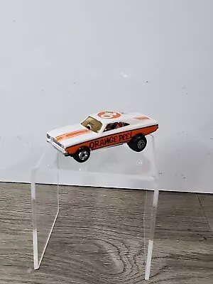 Vintage England Matchbox Lesney Superfast 1971 No 74 Orange Peel Race Car Pop Up • $10