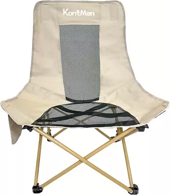 High Back Folding Camping Moon Chair Portable Ultralight Camping Chair • $41.99