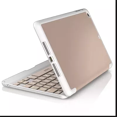$20.25 • Buy ZAGG Folio Case, Hinged With Bluetooth Keyboard For IPad Mini / Mini Retina-GOLD