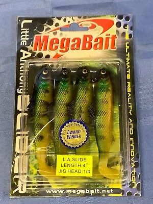 MEGABAIT LA Little Anthony Slider Swimbaits Lure 4 Pack Discontinued Vintage 4  • $29.99