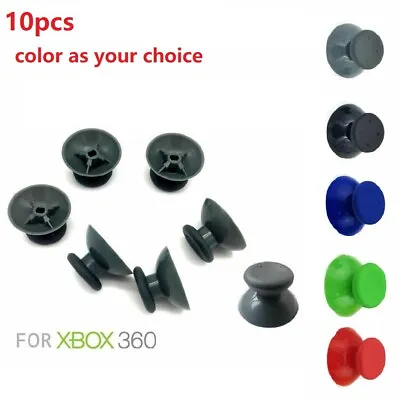 10pcs Microsoft Xbox 360 Joysticks Analog Thumb Sticks Gray Replacement • $3.67
