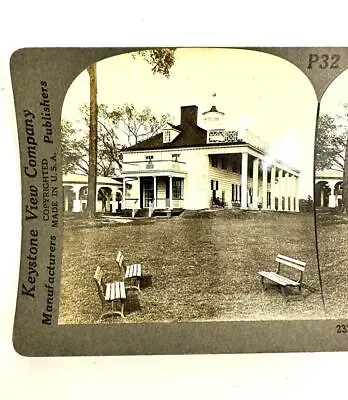 Stereoview Cards Keystone P32 23227 Home George Washington POTUS President 3D • $8.88