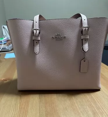 Coach Women's Mollie Tote 25 Light Pink C-4084 • $70