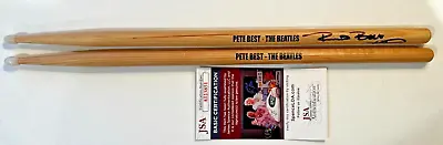 $75 • Buy The Beatles Original Drummer Pete Best Signed Autographed Drumsticks Jsa Coa