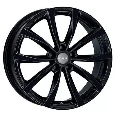 Alloy Wheel Mak Wolf For Land Rover Discovery Sport 8x18 5x108 Gloss Black Kl3 • $553.30