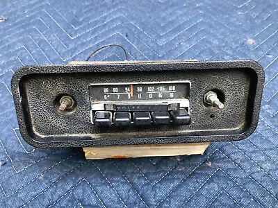 Vintage VW Volkswagen AM FM 12V Radio Beetle Ghia Bus Type 3 Core Parts • $75