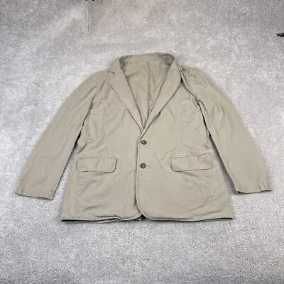 VINTAGE LL Bean Jacket Mens 42 Brown Hunting Safari Field Sport Coat Blazer • $39.16