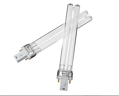 2-Bulbs 7W Aquarium UV Sterilizer Lamp Tube 110V-240V - Worldwide • £17.99