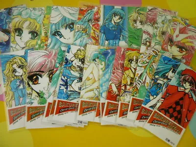 Lot Vintage Classic Magic Knight Rayearth Bookmark Small 24 Card Rare Laminated • $45