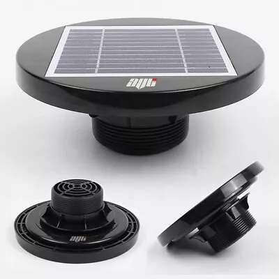 £49.98 • Buy Solar Powered Roof Fan Ventilator Loft Vent For Boat RV Greenhouse Shed Caravan