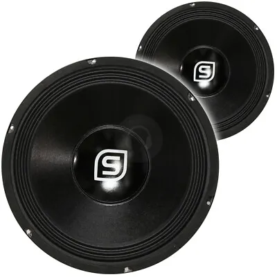 12  DJ Speaker Chassis 8 Ohms Replacement Parts Driver Cone (Pair) UK Stock • £74.99