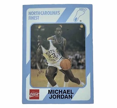 1989 Collegiate Collection/Coca-Cola North Carolina's Finest #17 Michael Jordan • $6