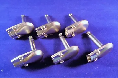 £5.19 • Buy 6 Right Angle Pancake Jack Plugs With 2 Solder Pins - Mono 6.3 Mm 1/4 In Each 