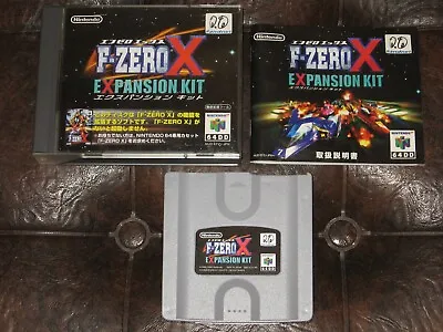 F-Zero X Expansion Kit (Nintendo 64 2000) N64 64DD FZero 0 Pack Pak • $289.57