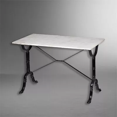 Carolina Classics Vera Solid Marble Top Bar Table In White • $471.40