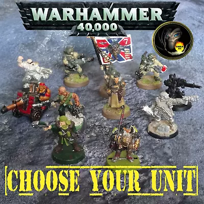 METAL Imperial Guard + Agents MULTILIST - Vostroyan Rogue Trader + More + A29 • £10