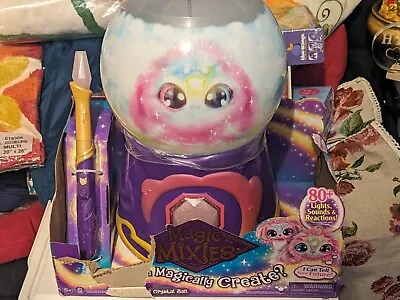 NWB Magic Mixies Sparkle Magic Crystal Ball And Wand Interactive Toy 14688 • $42