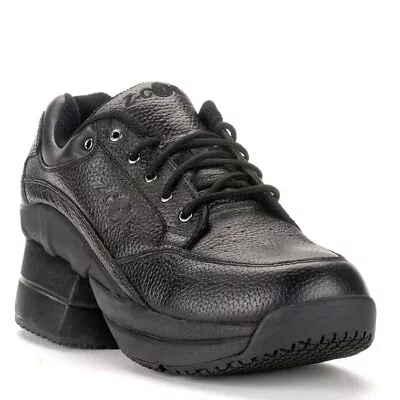 Z-Coil LEGEND ENC MEN'S BLACK LEATHER WALK WORK SHOE • $275