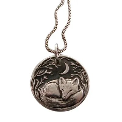 £4.25 • Buy Boho Vintage Necklace, Fox, Owl, Rabbit Necklaces, Mystical Necklaces