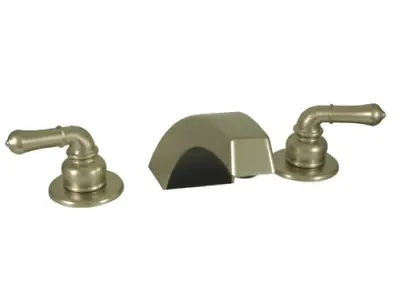 Ultra Mobile Home Garden Tub Faucet Brushed Nickel Finish With Lever Handles • $49.95