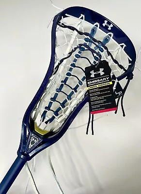 Womens Lacrosse Stick New Under Armour Emissary Head Airflow Shaft Rail Pocket • $99.99