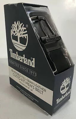 TIMBERLAND Mens Cut To Fit Reversible Full Grain Leather Belt 32-44 Brown Black • $19.99