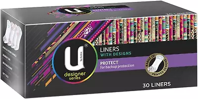 U By Kotex Designer Protect Liners 30 Pack • $21.82