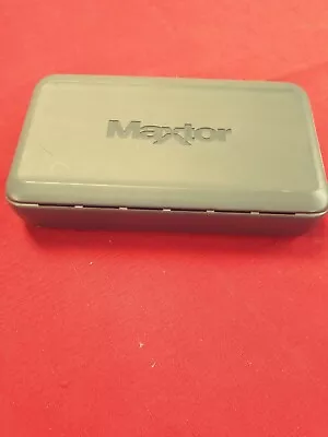 L👀K Maxtor Personal Storage External Hard Drive With Adapter • $19.99