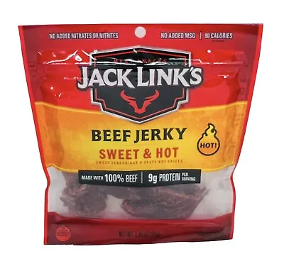 Jack Link's Sweet & Hot Beef Jerky 2.85 Oz Jack Links • £6.86