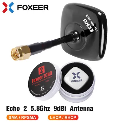 FOXEER Echo 2 V2 5.8G 9dBi High Gain Patch Antenna For RC Drones VTX VRX Goggles • $24.57