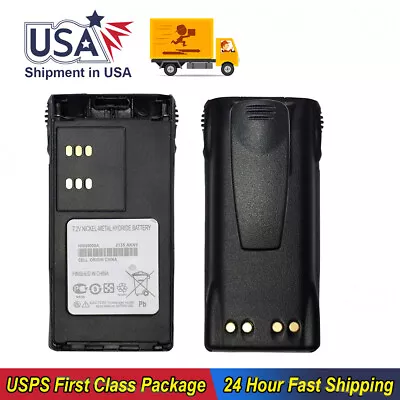 For Motorola PRO5150 HT750 HT1250 GP328 HT1550 HNN9009 Radio Battery Replacement • $18.39