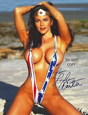 LYNDA CARTER - WONDER WOMAN Autographed Signed 8x10 Reprint Photo #4 !! • $9.99