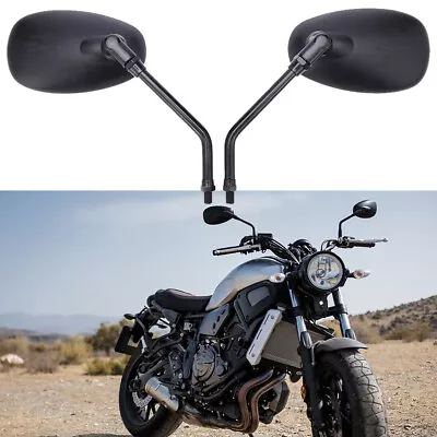 $29.99 • Buy Black Motorcycle Rearview Mirrors For Victory V92c V92sc V92tc / Vegas / Hammer