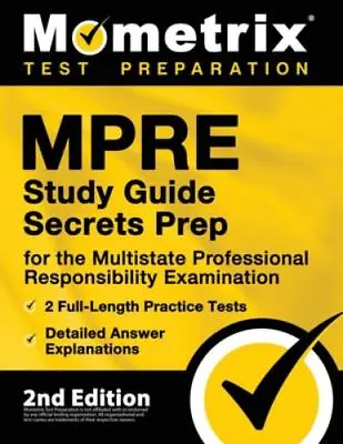 MPRE Study Guide Secrets Prep For The Multistate Professional Responsibility Exa • $18.42