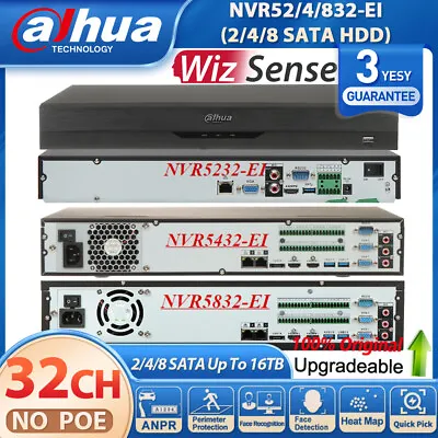 ✅NEW ! US Stock Dahua NVR5232-EI 32CH 2/4/8 SATA NVR SMD+ Network Video Recorder • $348.65