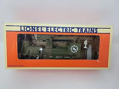 LIONEL O Scale Gauge 6-16726 U.S. Army Fire Ladder Car *New In Box* • $45.60