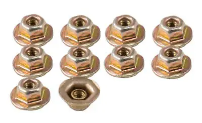 1987-1993 Ford Mustang Rear Bumper Cover Hardware Flange Nuts - Set Of 10 • $13.10