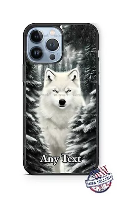 Majestic Animal White Wolf Phone Case Cover For IPhone 14 Samsung S23 Google 4 • $25.98