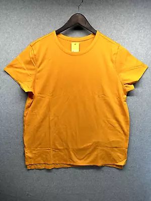 All In Motion Mens Shirt Size XL Orange Short Sleeve NWT • $10