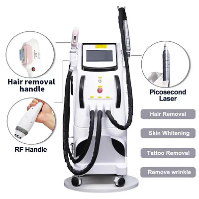 3IN1 SHR IPL Laser Hair Removal Machine Nd Yag Picosecond Laser Tattoo Removal • $1600