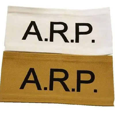 £7.99 • Buy WW2 Style Home Front Arm Bands - WWII Type Home Guard ARP And LDV ~ New