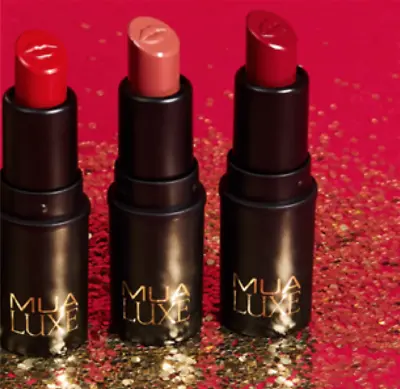 Mua Luxe 3 X Mini Velvet Matte Lipsticks In An Organza Bag Brand New Only £2.99 • £2.99