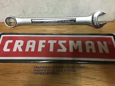 Craftsman Combination Wrench  Sae Or Metric 12 Pt~ Choice Of Size ~ Free Ship • $11.98