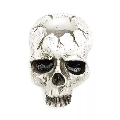 Gothic Skull Hanging Candle Holder Halloween Terror Home Wall Decor Toys Gift • £13.99