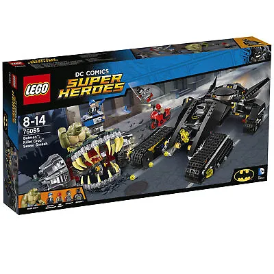 £149.60 • Buy LEGO® DC Comics Super Heroes: Batman: Killer Croc Sewer Smash (76055) - New